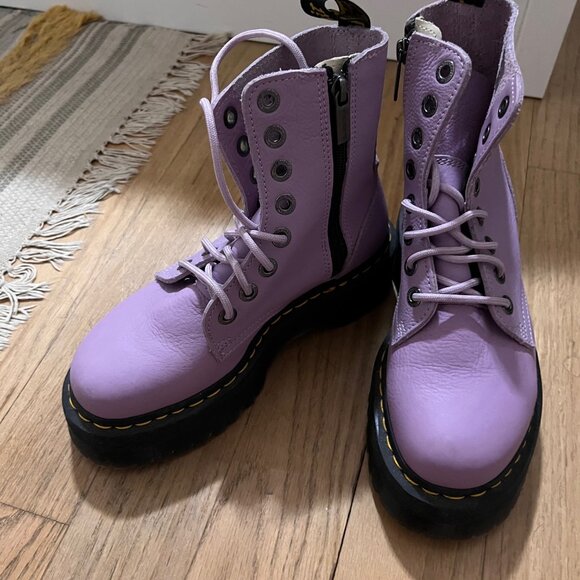 Rare Jadon III Boot Pisa Leather Platforms in Lavender/Lilac colour EUR 38 - Picture 1 of 13
